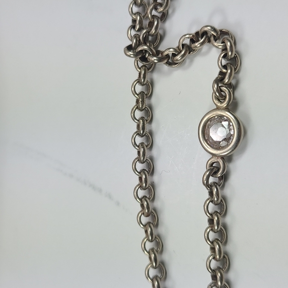 Juicy Couture crossbody round bag purse in soft light pink leather with silver - Picture 6 of 16